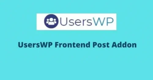 UsersWP Frontend Post Addon GPL v1.3.2
